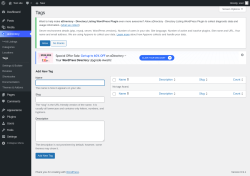 Page screenshot: aDirectory &rarr; Tags