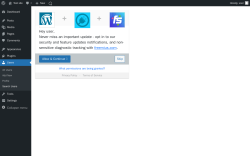 Page screenshot: Search Users ‹ Test site — WordPress