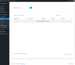 Page screenshot: Users → Search Users