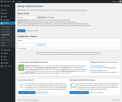 Page screenshot: AdRotate → Manage Media