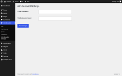 Page screenshot: Ads Benedict &rarr; Ad&rsquo;s Benedict Settings