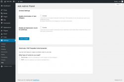 Page screenshot: Settings → Ads