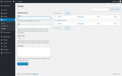 Page screenshot: Ads → Groups