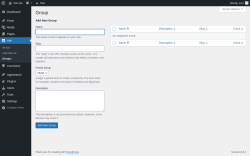 Page screenshot: Ads → Groups