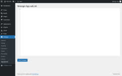 Page screenshot: Settings → App-ads.txt