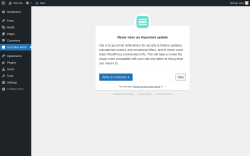 Page screenshot: Accordion Block ‹ Test site — WordPress