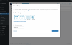Page screenshot: Advanced Ads &rarr; Groups & Rotation