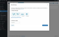 Page screenshot: Advanced Ads &rarr; Groups & Rotation