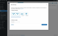 Page screenshot: Advanced Ads &rarr; Groups & Rotation