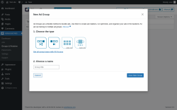 Page screenshot: Advanced Ads &rarr; Groups & Rotation