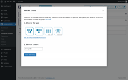 Page screenshot: Advanced Ads → Groups & Rotation