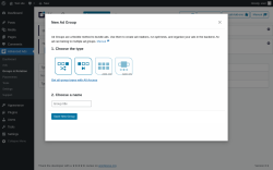 Page screenshot: Advanced Ads &rarr; Groups & Rotation