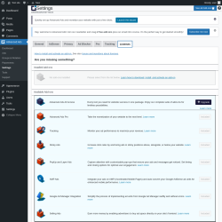Page screenshot: Advanced Ads &rarr; Settings &rarr; Licenses
