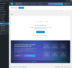 Page screenshot: ACF