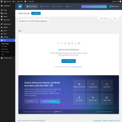 Page screenshot: ACF