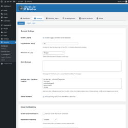 Page screenshot: Security → 
                        
                        Settings                                            