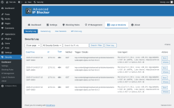 Page screenshot: Security → 
                        
                        Logs & Sessions                                            
