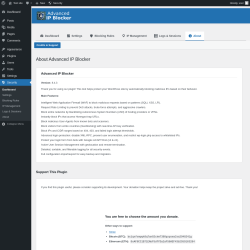 Page screenshot: Security → 
                        
                        About                                            