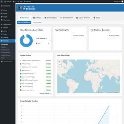 Page screenshot: Security → Settings → 
                        
                        Dashboard                                            