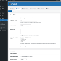 Page screenshot: Security → 
                        
                        Settings                                            