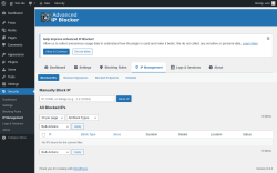 Page screenshot: Security → IP Management