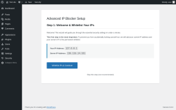 Page screenshot: ‹ Test site — WordPress
