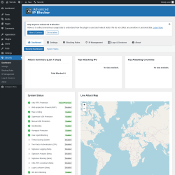 Page screenshot: Security → Settings → 
                        
                        Dashboard                                            