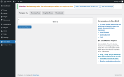 Page screenshot: Adv. Slider