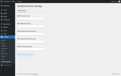 Page screenshot: Settings → NextGenThemes