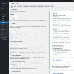 Page screenshot: Settings → ARVE