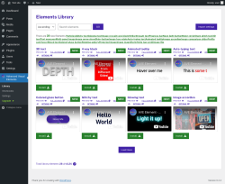 Page screenshot: Advanced Visual Elements