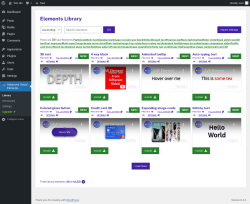 Page screenshot: Advanced Visual Elements