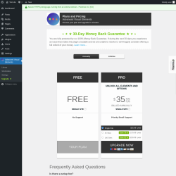 Page screenshot: Advanced Visual Elements → Upgrade  ➤