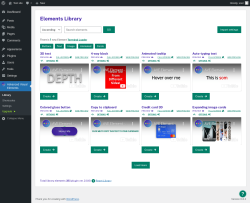 Page screenshot: Advanced Visual Elements