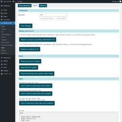 Page screenshot: affiliate-toolkit → Tools → Debug