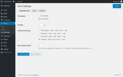 Page screenshot: Forms &rarr; Form Settings