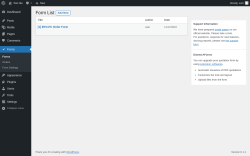 Page screenshot: Forms