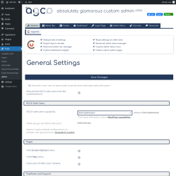 Page screenshot: Tools → AGCA