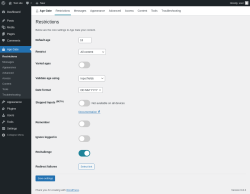 Page screenshot: Age Gate