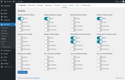 Page screenshot: Age Gate → Access
