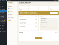 Page screenshot: AgencyBoost