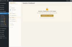 Page screenshot: AgencyBoost &rarr; Analytics 🔒