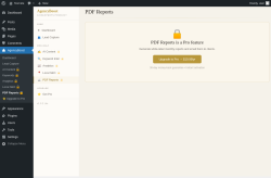 Page screenshot: AgencyBoost &rarr; PDF Reports 🔒
