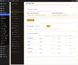Page screenshot: AgencyBoost &rarr; On-Page SEO