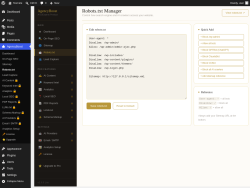 Page screenshot: AgencyBoost &rarr; Robots.txt
