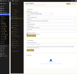 Page screenshot: AgencyBoost &rarr; Lead Capture