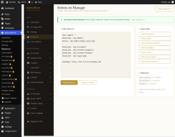 Page screenshot: AgencyBoost &rarr; Robots.txt