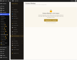 Page screenshot: AgencyBoost &rarr; Schema Markup 🔒
