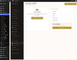 Page screenshot: AgencyBoost &rarr; Email / SMTP 🔒