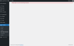 Page screenshot: AI Builder &rarr; Multi Page Generator